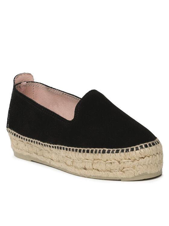 Manebi Manebi Espadrilky Double Sole Espadrilles K 1.0 D0 Černá