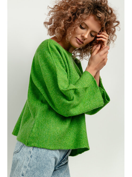 Tessita Tessita Sweter T418/7/OneSize Kolorowy Loose Fit