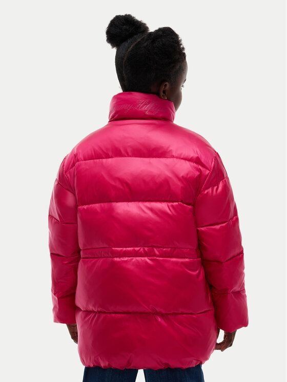 Tommy Hilfiger Tommy Hilfiger Μπουφάν χειμωνιάτικο KG0KG09708 Ροζ Regular Fit