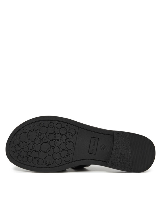 Clara Barson Clara Barson Pantoletten WS6283-08 Schwarz