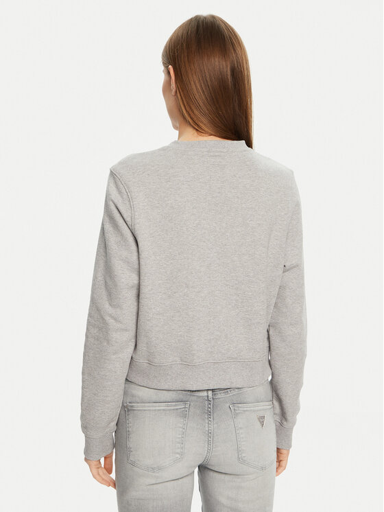 Guess Jeans Guess Jeans Mikina W5RQ28 K68I4 Šedá Regular Fit