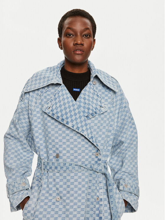 Hugo Tenchcoat Garena_B 50519552 Blau Relaxed Fit | Modivo.de