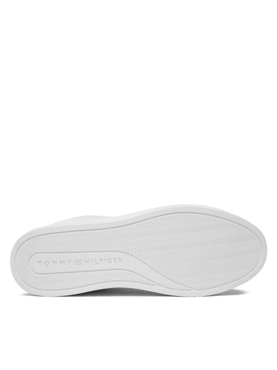 Tommy Hilfiger Tommy Hilfiger Сникърси Essential Cupsole Sneaker Gold FW0FW07869 Екрю