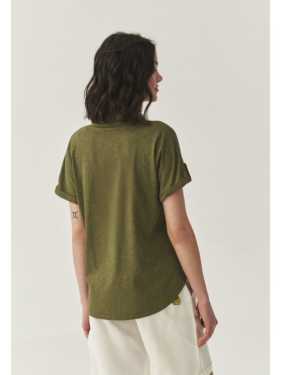 TATUUM TATUUM Bluzka AMBRILA Khaki Loose Fit