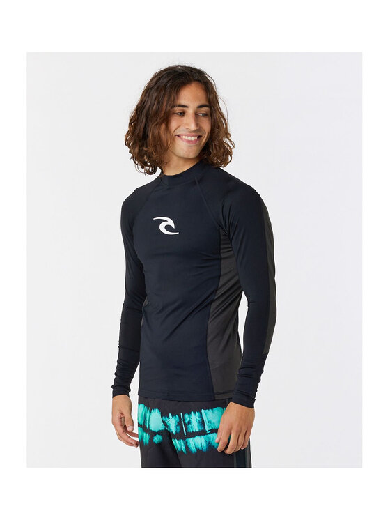 Rip Curl Rip Curl Koszulka do pływania Waves Upf Perf L/S Czarny