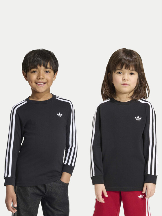 adidas Блуза 3 Stripes KQ8877 Черен Loose Fit