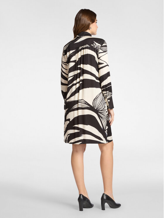 Elena Mirò Elena Mirò Vestito da giorno 7063P100311N001 Nero Regular Fit