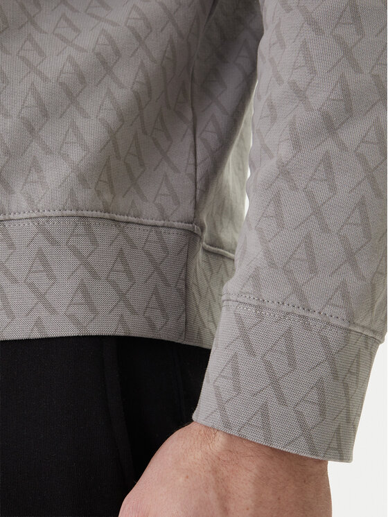 Armani Exchange Armani Exchange Mikina XM001225 AF11847 M8315 Sivá Relaxed Fit