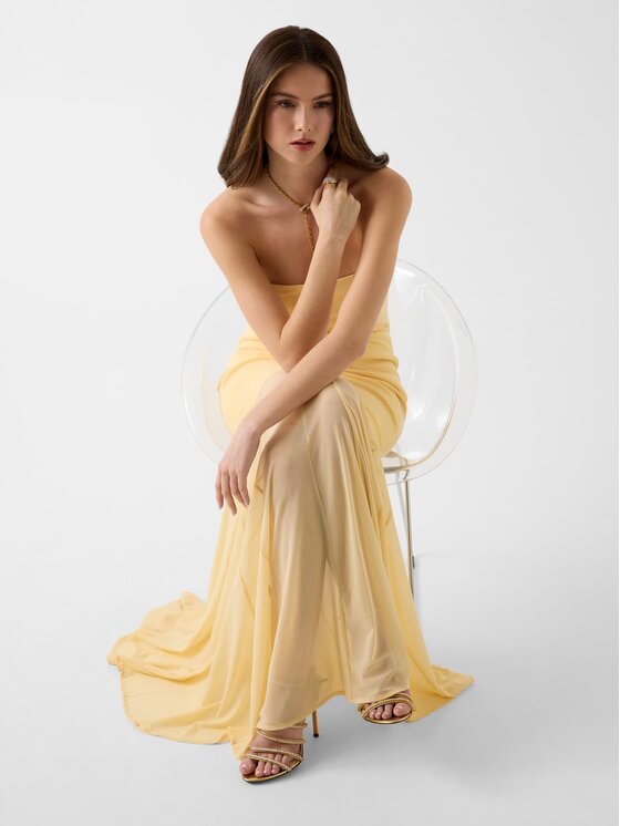 Marciano Guess Marciano Guess Vestito da giorno 181909 Giallo Classic Fit