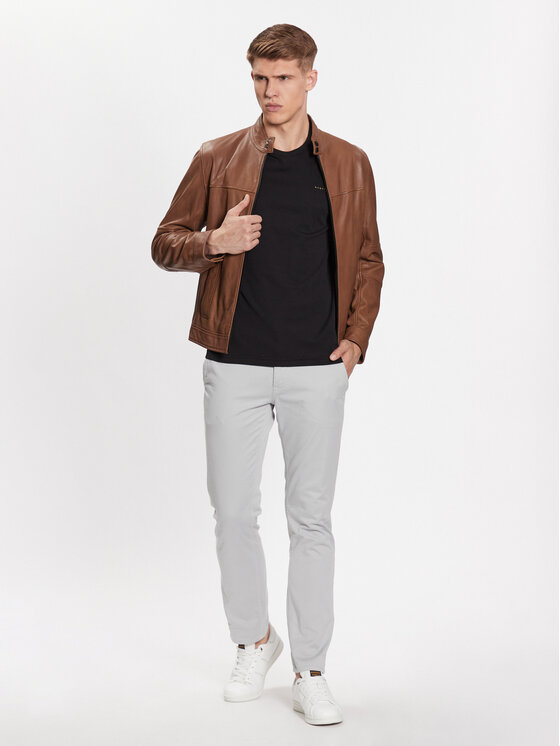 Bugatti Bugatti T-krekls 8350 35191 Melns Regular Fit