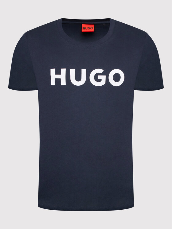 HUGO Hugo T-krekls Dulivio 50467556 Tumši zils Regular Fit