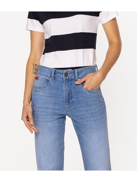 Lee Cooper Lee Cooper Jeansy SIMONA 2072 Niebieski Straight Leg