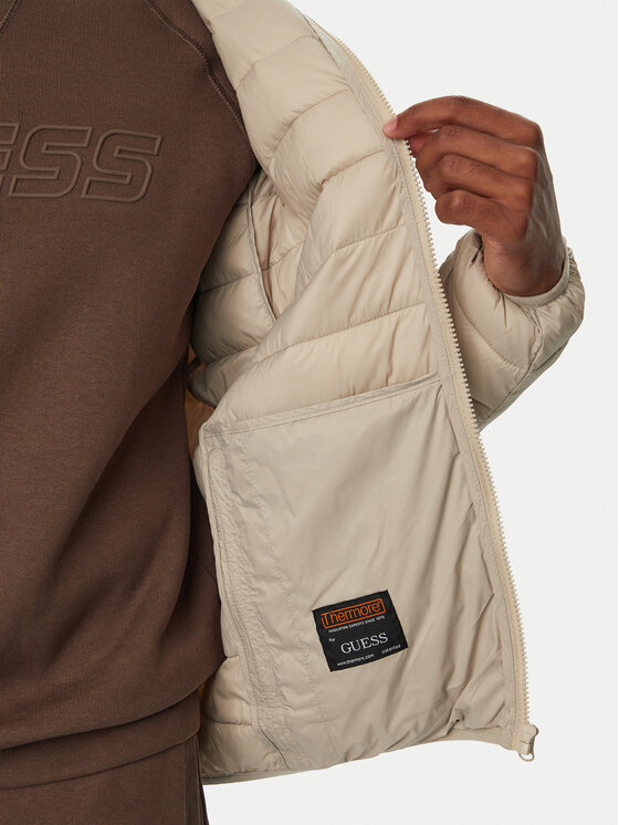 Guess Guess Bunda pro přechodné období Z6BL13 W5077 Béžová Regular Fit
