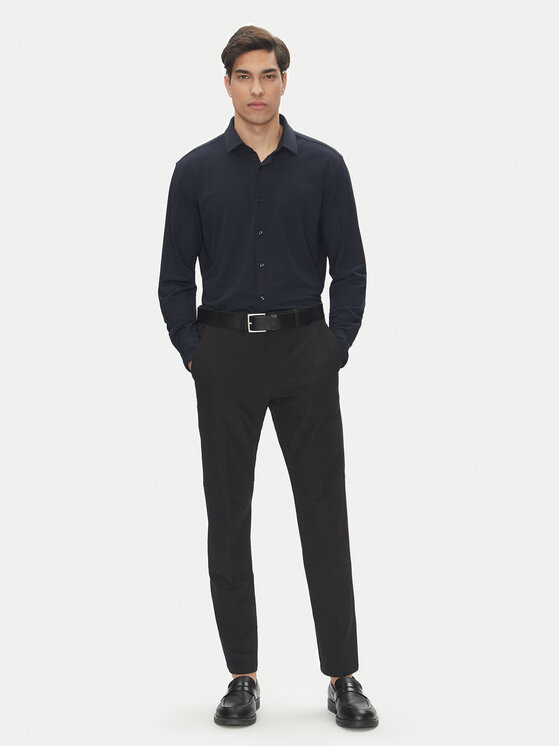 BOSS BOSS Košulja P-Hank 50539398 Tamnoplava Slim Fit