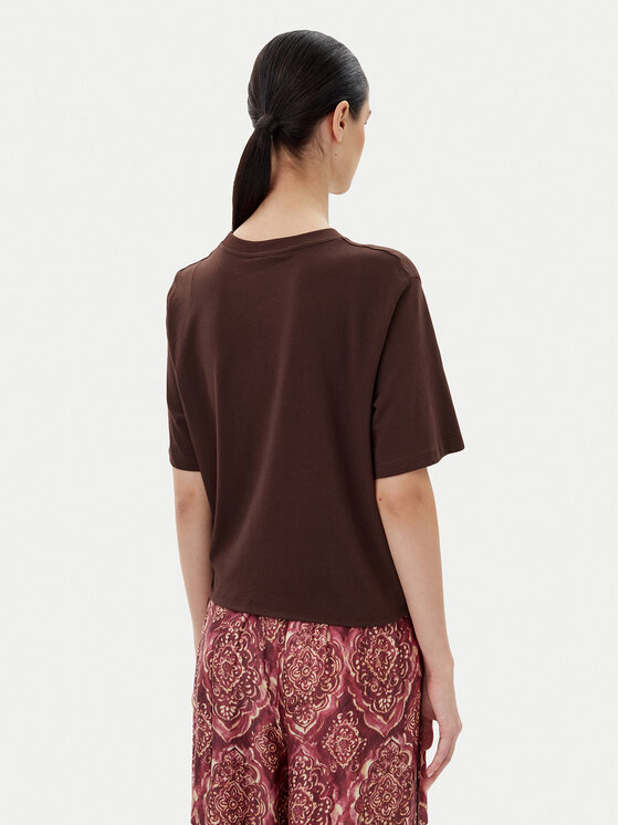 ViCOLO ViCOLO T-särk UD0043 Pruun Regular Fit