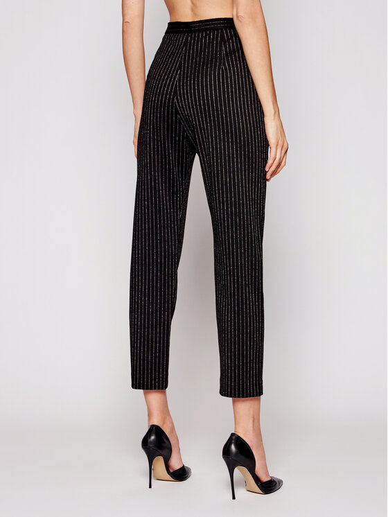 Pantaloni di tessuto Primato 87819921 Nero Regular...