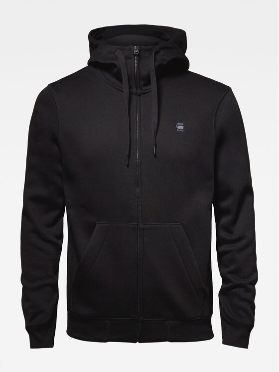 G-Star Raw G-Star Raw Pulóver Premium Core D16122-C235-6484 Fekete Regular Fit