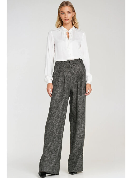 NIFE NIFE Halenka B203 Écru Regular Fit