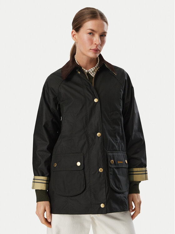 Barbour Barbour Bunda pro přechodné období Modern Beadnell LWX1402SG51 Černá Regular Fit