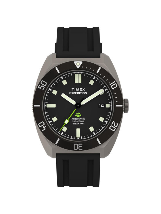 Timex Timex Zegarek TW2Y63600 Czarny