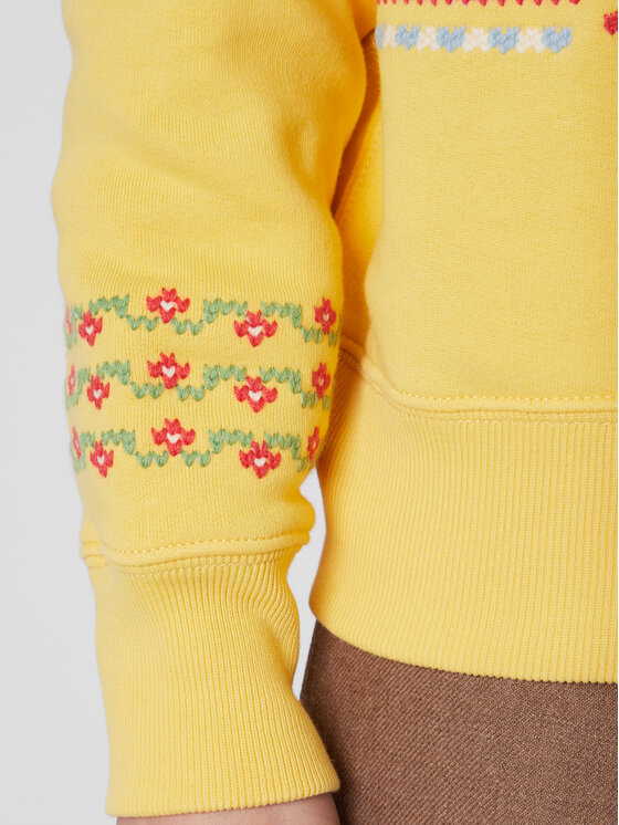 Polo Ralph Lauren Polo Ralph Lauren Felpa 211872981 Giallo Relaxed Fit