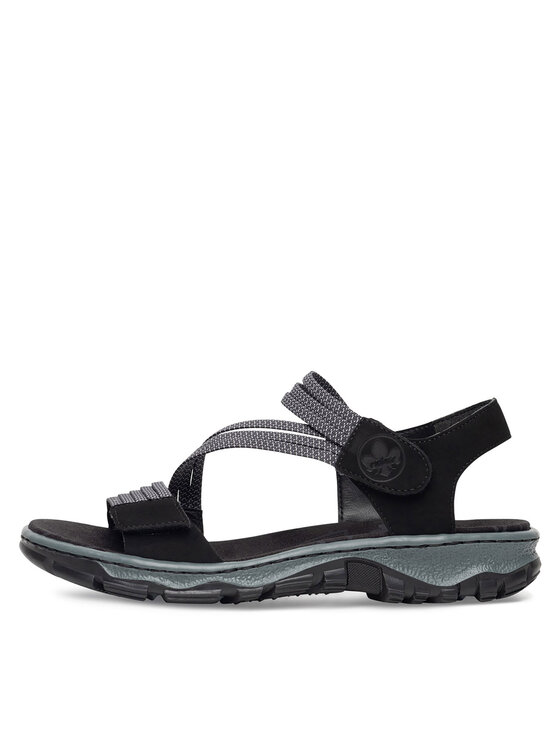 Rieker Rieker Sandalen 68871-00 Schwarz