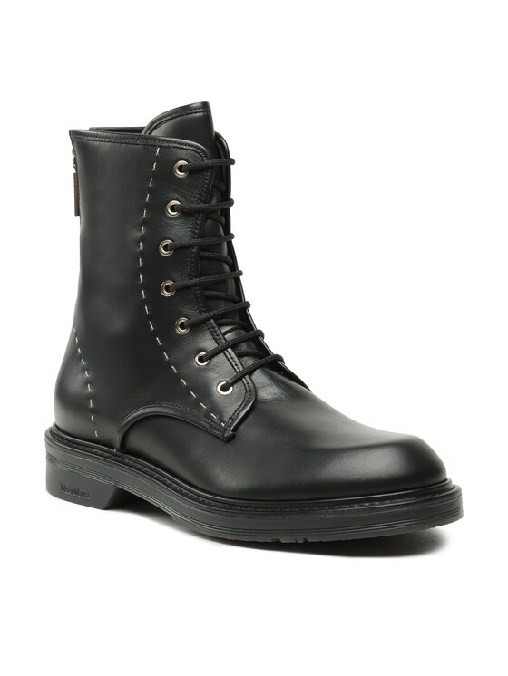Max Mara Max Mara Μποτάκια Urbancompact 2347960137600 Μαύρο
