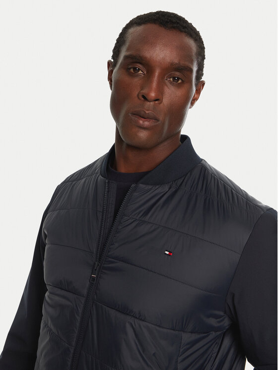 Tommy Hilfiger Tommy Hilfiger Яке бомбър MW0MW35653 Тъмносин Regular Fit