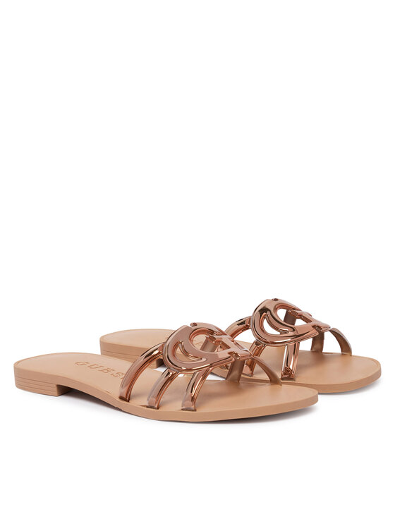 Guess Guess Šľapky FLJHO2 ELE03 Medená