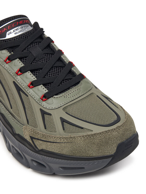 Skechers Skechers Sneakersy Glide-Step - Fater 233421/OLBK Zielony