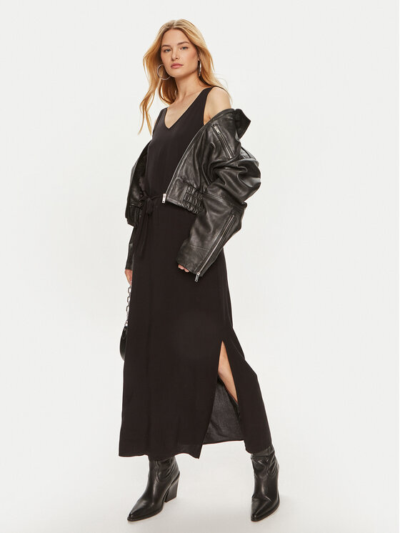 JDY JDY Vasarinė suknelė Starr 15226054 Juoda Regular Fit