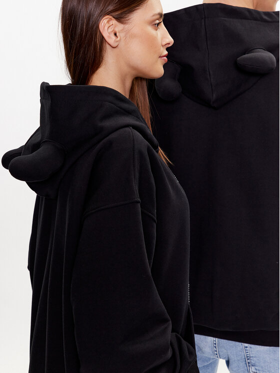 2005 2005 Суитшърт Unisex Horned Lucy Черен Regular Fit