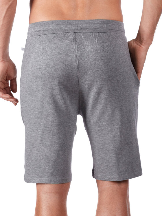 Huber Huber Šortky z materiálu 117802 Šedá Regular Fit