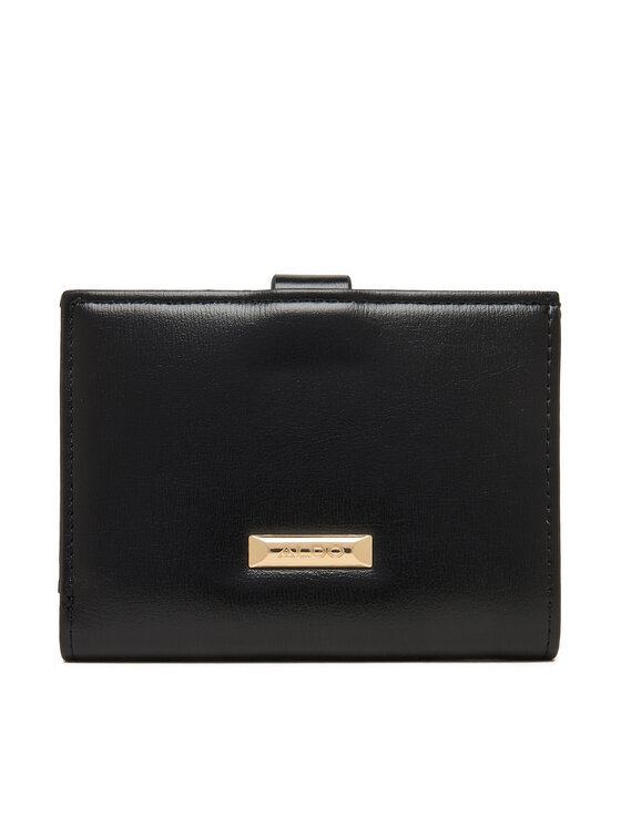 Aldo Aldo Малък дамски портфейл Valanagyn 14077020 Черен