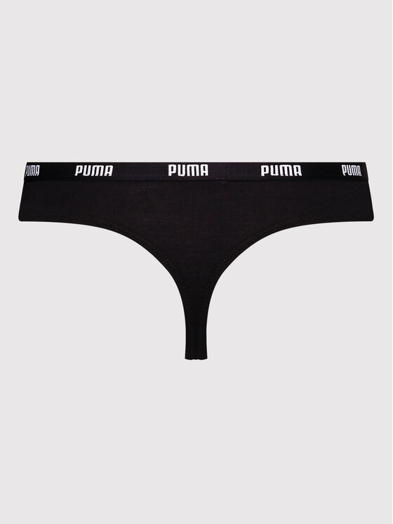 Puma Puma Σετ 3 τεμάχια στρίνγκ 907590 Μαύρο