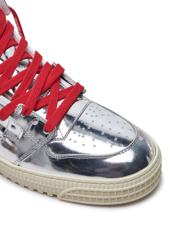Off-White Off-White Tossud OMIA065F22LEA0067272 Hõbedane