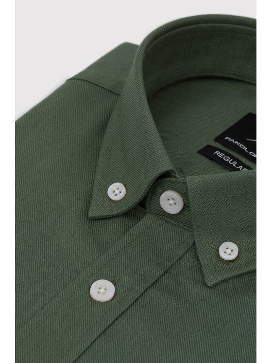 Pako Lorente Pako Lorente Koszula P24WF-1X-058 Zielony Regular Fit
