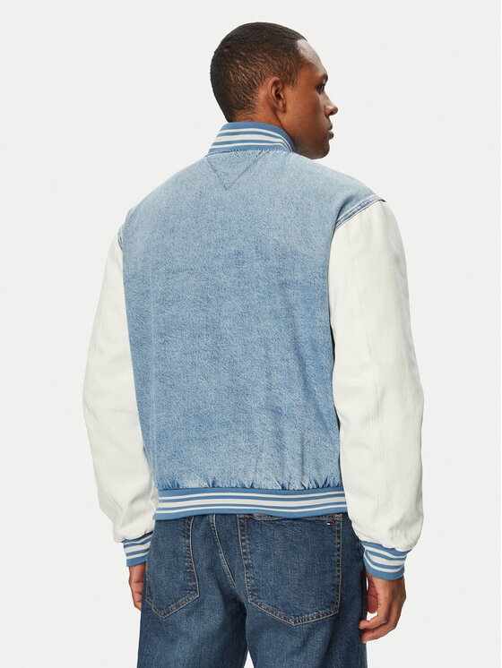 Tommy Jeans Tommy Jeans Bundy bomber DM0DM22498 Modrá Regular Fit