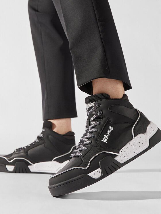 Just Cavalli Just Cavalli Sneakersy 75QA3SA4 Černá