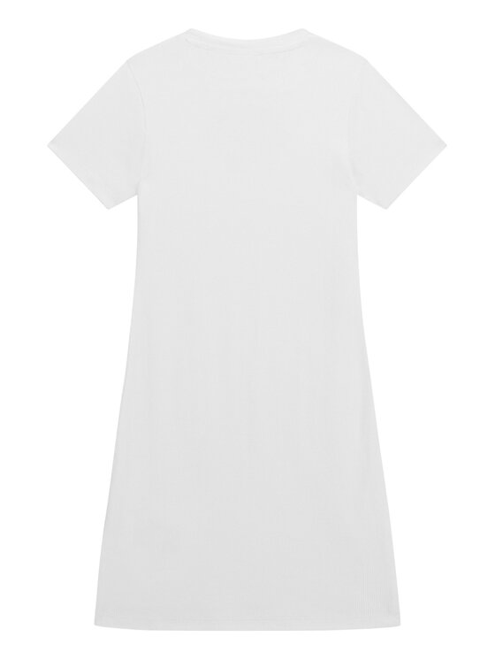 Guess Guess Φόρεμα καθημερινό J5YK11 KBZP4 Λευκό Regular Fit