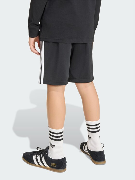 adidas adidas Szorty materiałowe 165596 Czarny Regular Fit