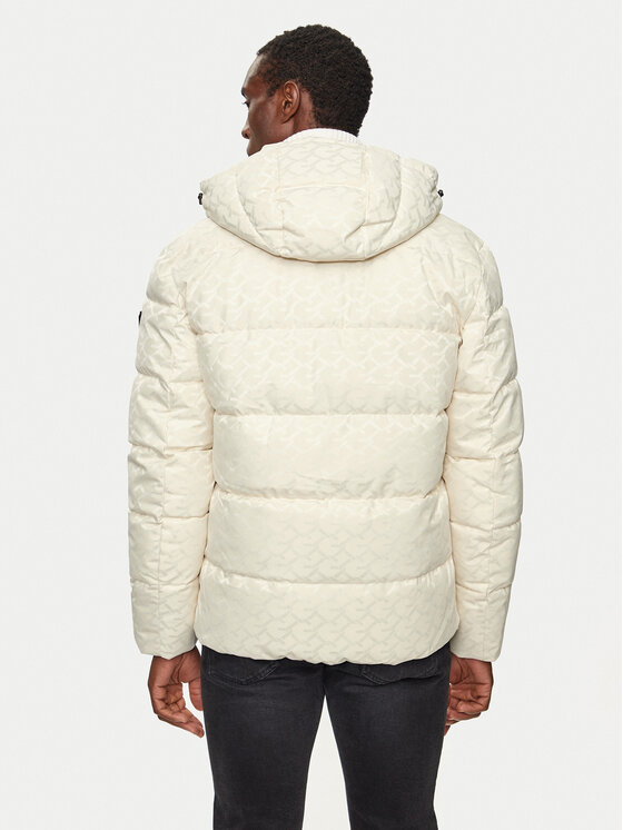 Guess Guess Dūnu jaka M4BL42 WG9L2 Bēšs Regular Fit