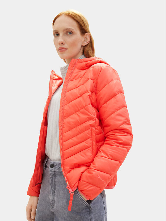 Tom Tailor Denim Tom Tailor Denim Übergangsjacke 1035807 Rot Regular Fit