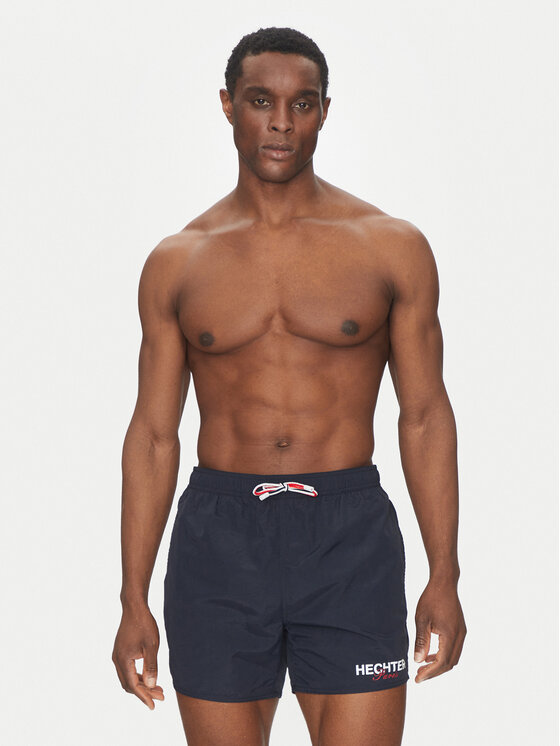 Hechter Paris Hechter Paris Szorty kąpielowe 26670 151327 Granatowy Regular Fit