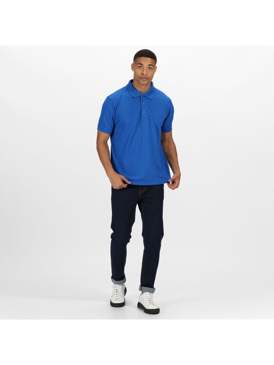 Regatta Regatta Polo Classic Błękitny Shirt Fit