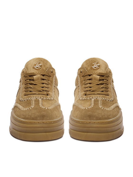 Beverly Hills Polo Club Beverly Hills Polo Club Sneakersy EO-WI16-MALMO-01 Beżowy ciemny