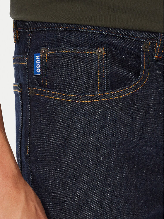 HUGO HUGO Дънки 50572791 Тъмносин Slim Fit