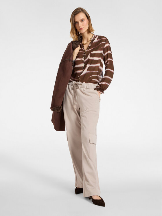 Elena Mirò Elena Mirò Blusa 2126P000160N001 Marrone Regular Fit