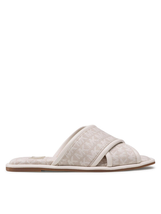 MICHAEL Michael Kors MICHAEL Michael Kors Шльопанці Gideon Slide 40S2GDFP1Y Бежевий