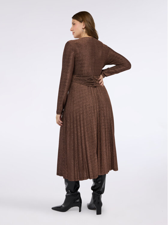 Fiorella Rubino Fiorella Rubino Abito da sera 7054T001730N027 Marrone Regular Fit